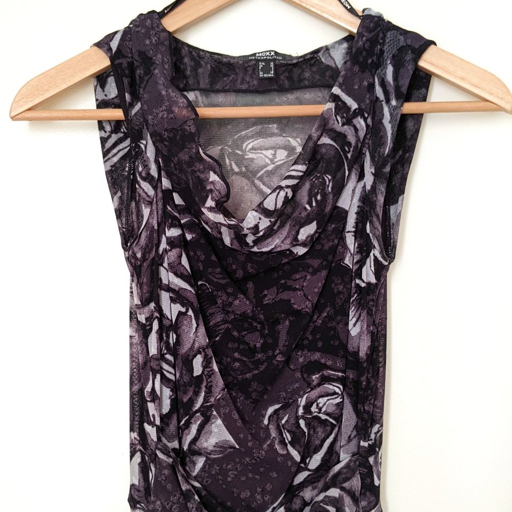 Mexx Sleeveless Cowl Neck Dress